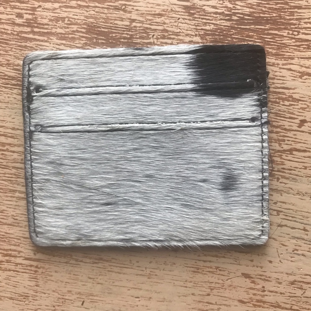 Cowhide wallet